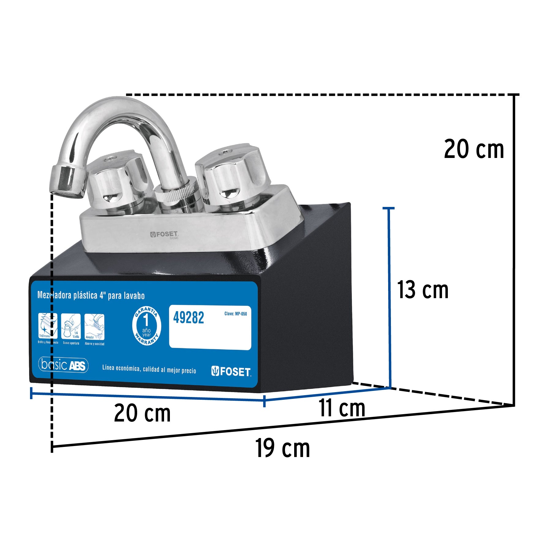 Exhibidor con mezcladora MP-050, Foset, 55596