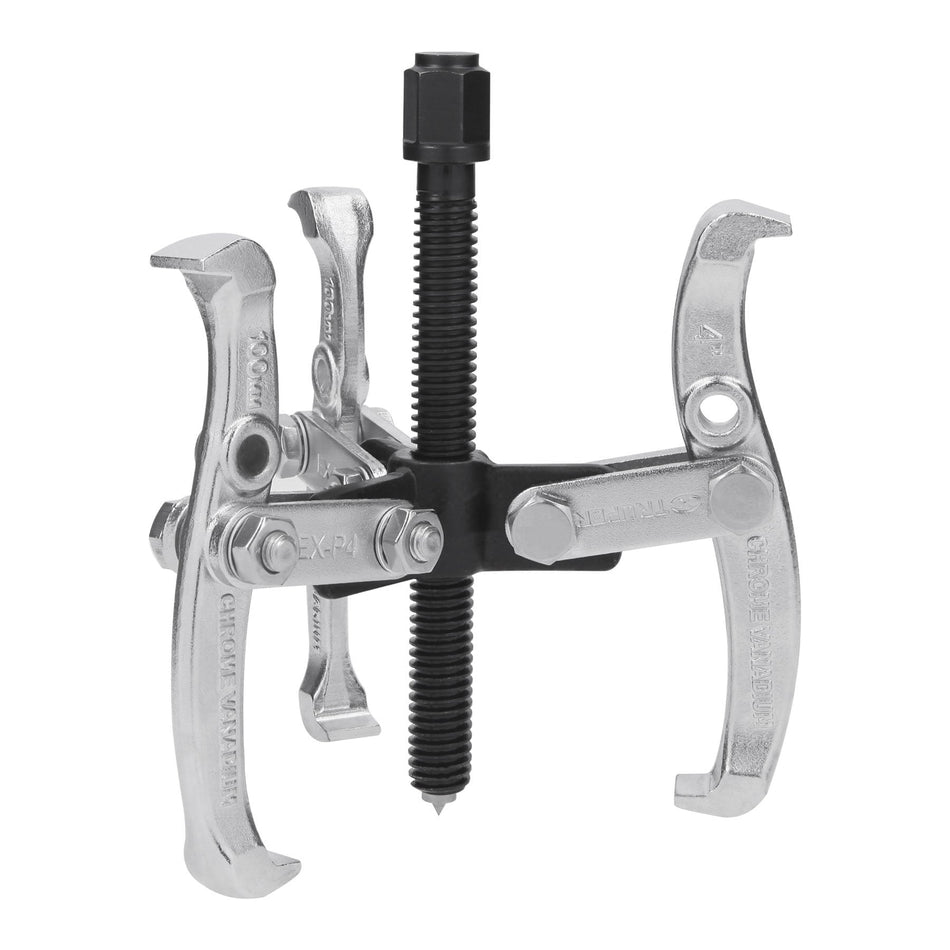 Extractor de poleas, 3 quijadas, 4', Truper Caja con 4, 14503