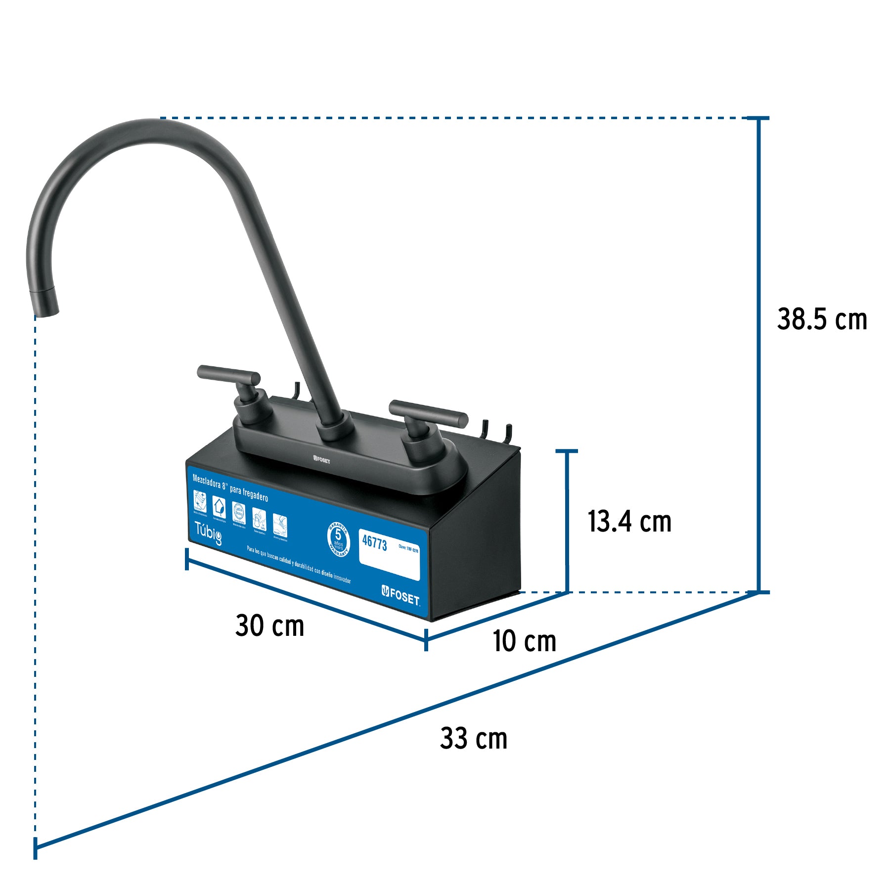 Exhibidor con mezcladora TBF-82M, Foset, 55992