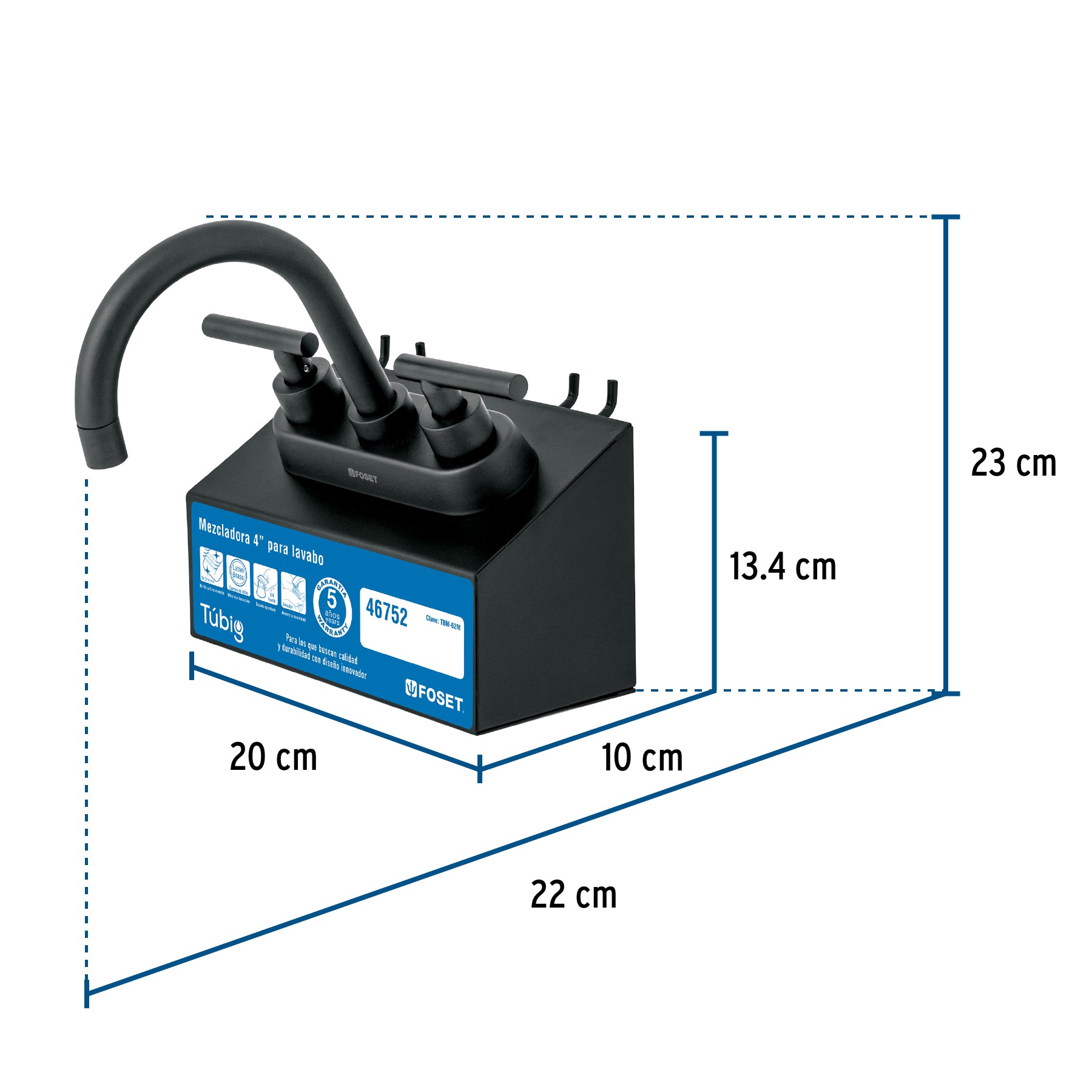 Exhibidor con mezcladora TBM-62M, Foset, 55988