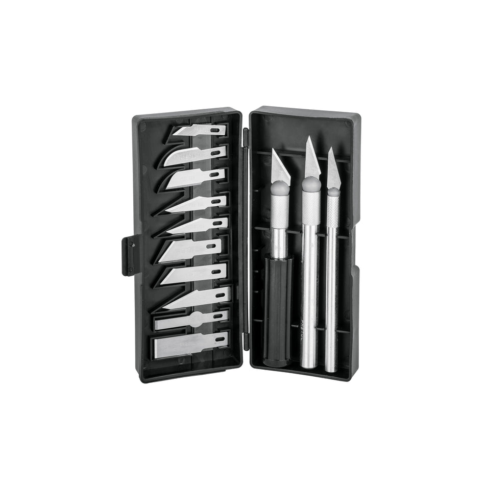 Juego de exactos con 13 cuchillas en estuche, PRETUL Caja con 4, 22409