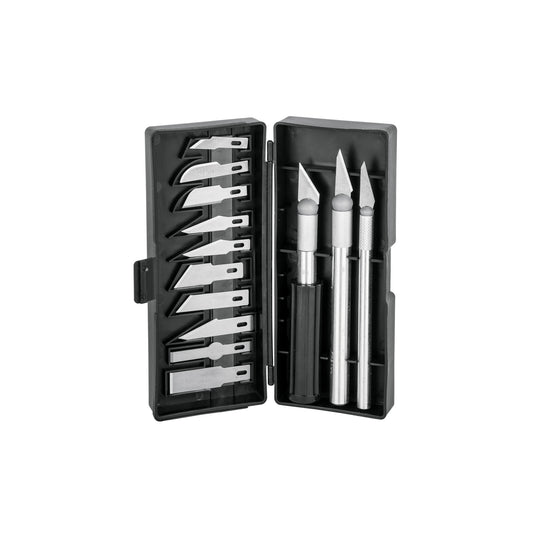 Juego de exactos con 13 cuchillas en estuche, PRETUL Caja con 4, 22409