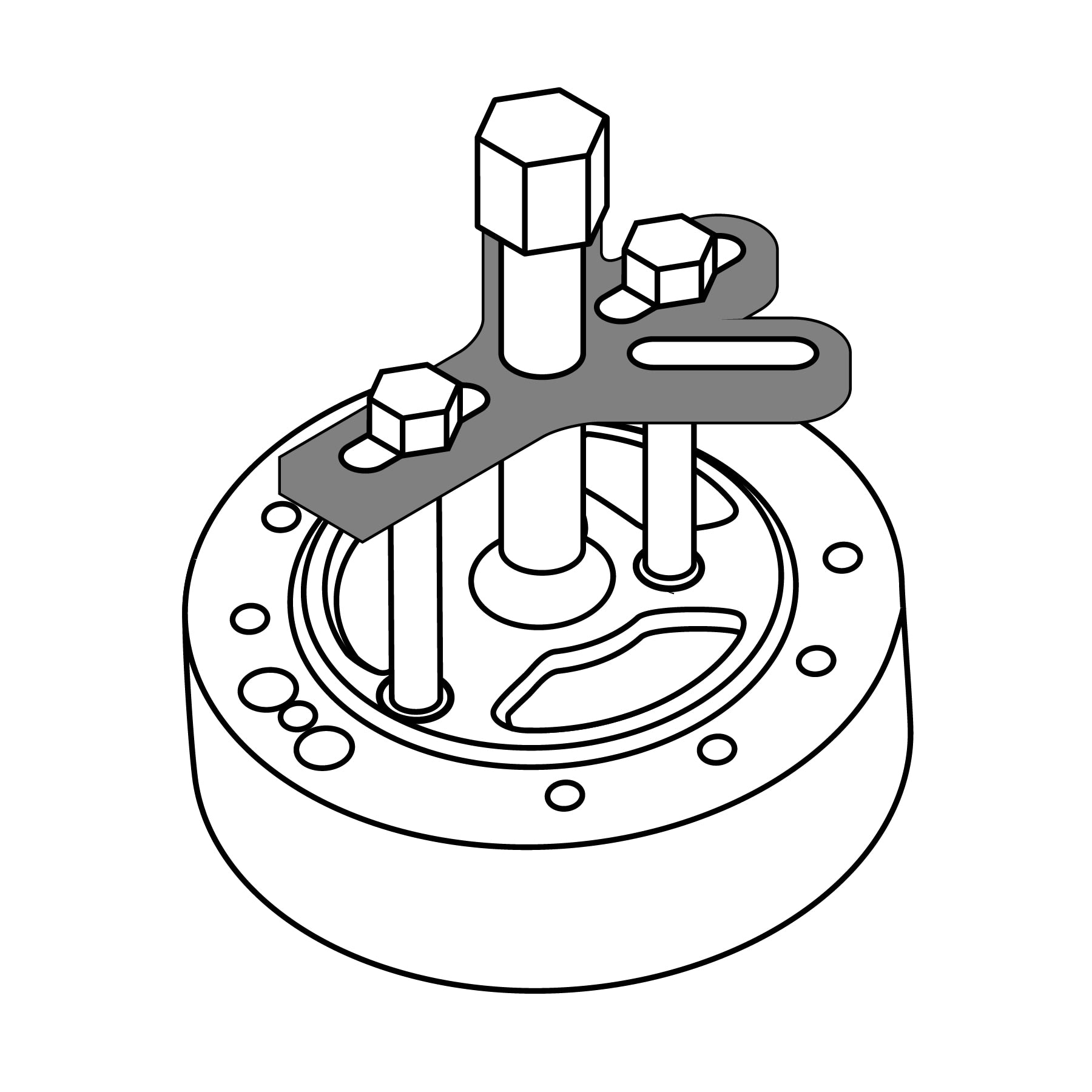 Extractor pata de gallo, 13 piezas, Truper, 14510