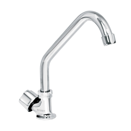 Llave individual para fregadero, cuello corto, Foset Basic Caja con 2, 49500