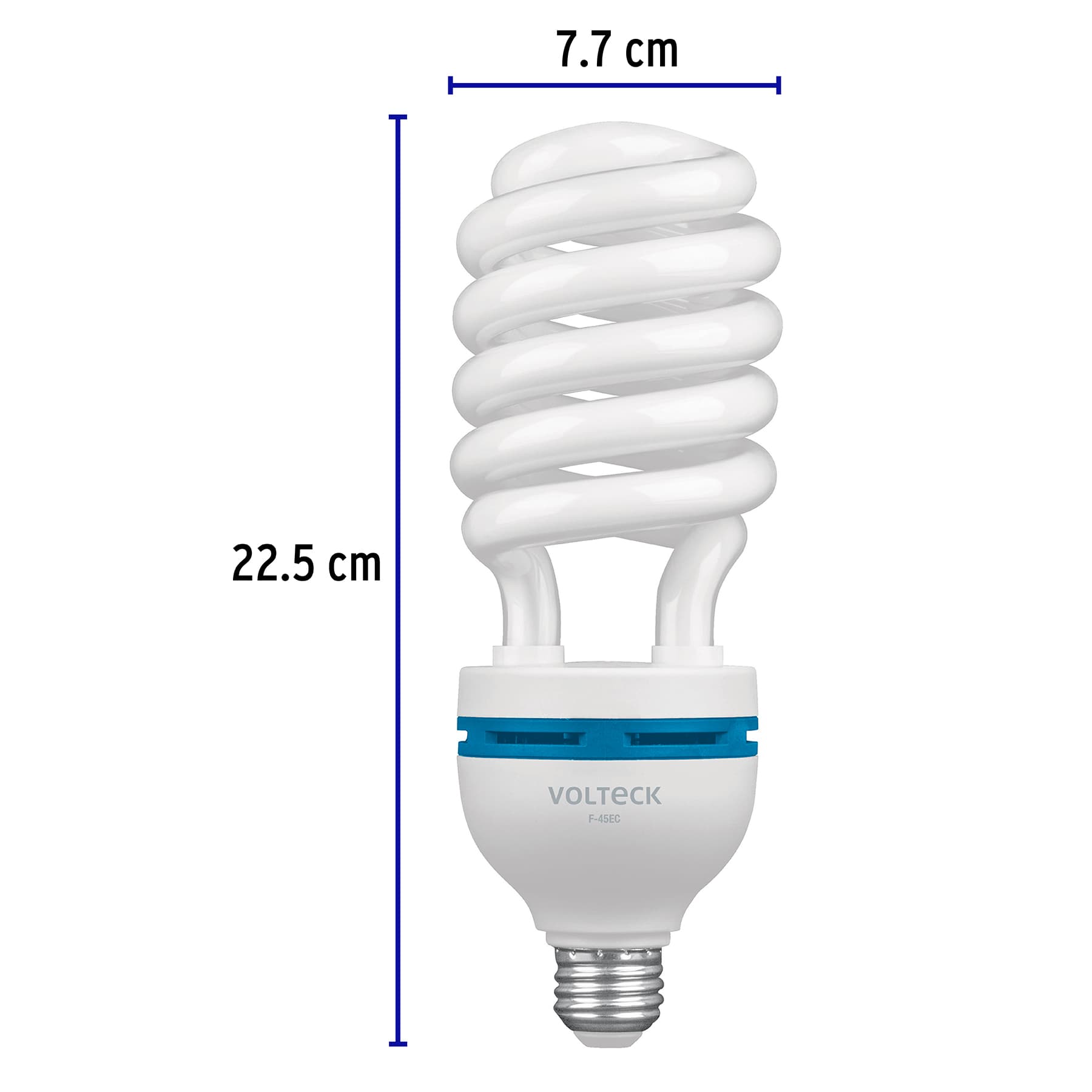 Lámpara espiral T5 45 W alta potencia luz de día, caja, 47100