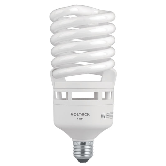 Lámpara espiral T4 55 W alta potencia luz de día, caja Caja con 2, 46829