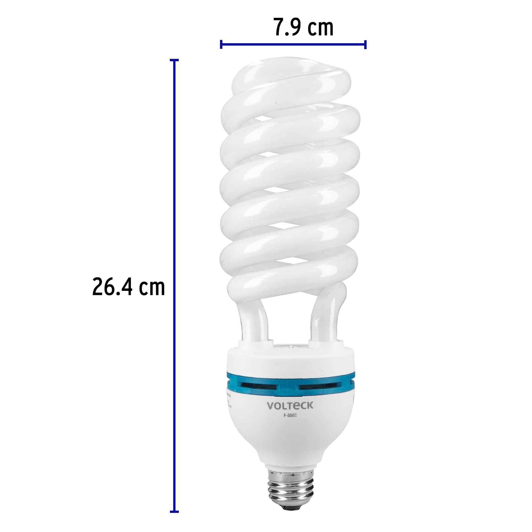 Lámpara espiral T5 55 W alta potencia luz de día, caja, 48216