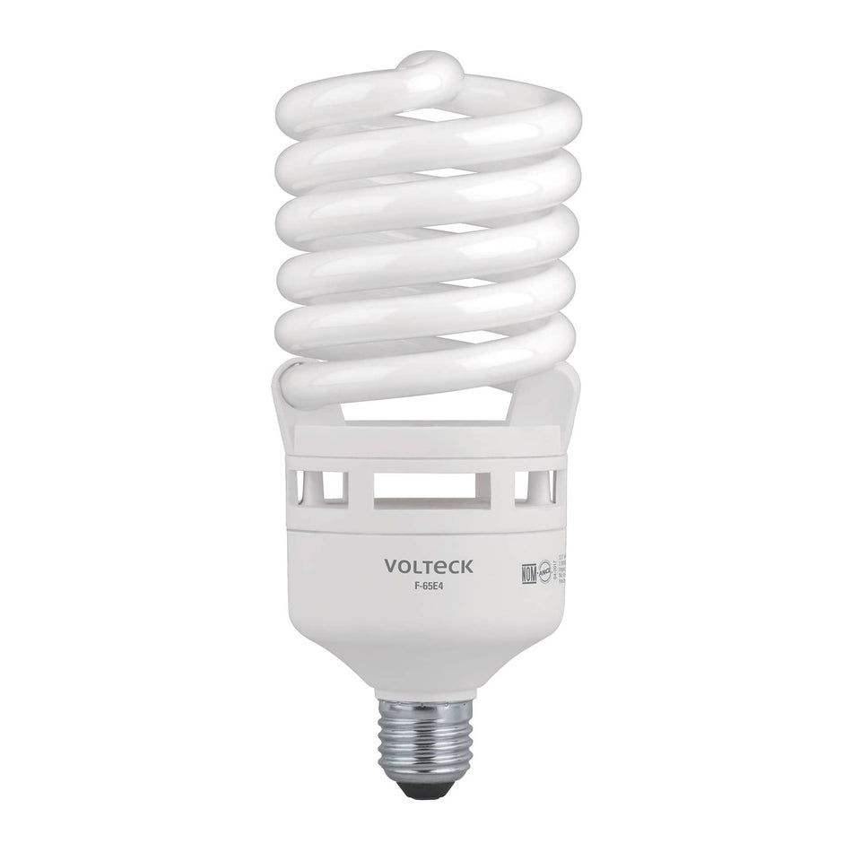 Lámpara espiral T4 65 W alta potencia luz de día, caja Caja con 2, 46830