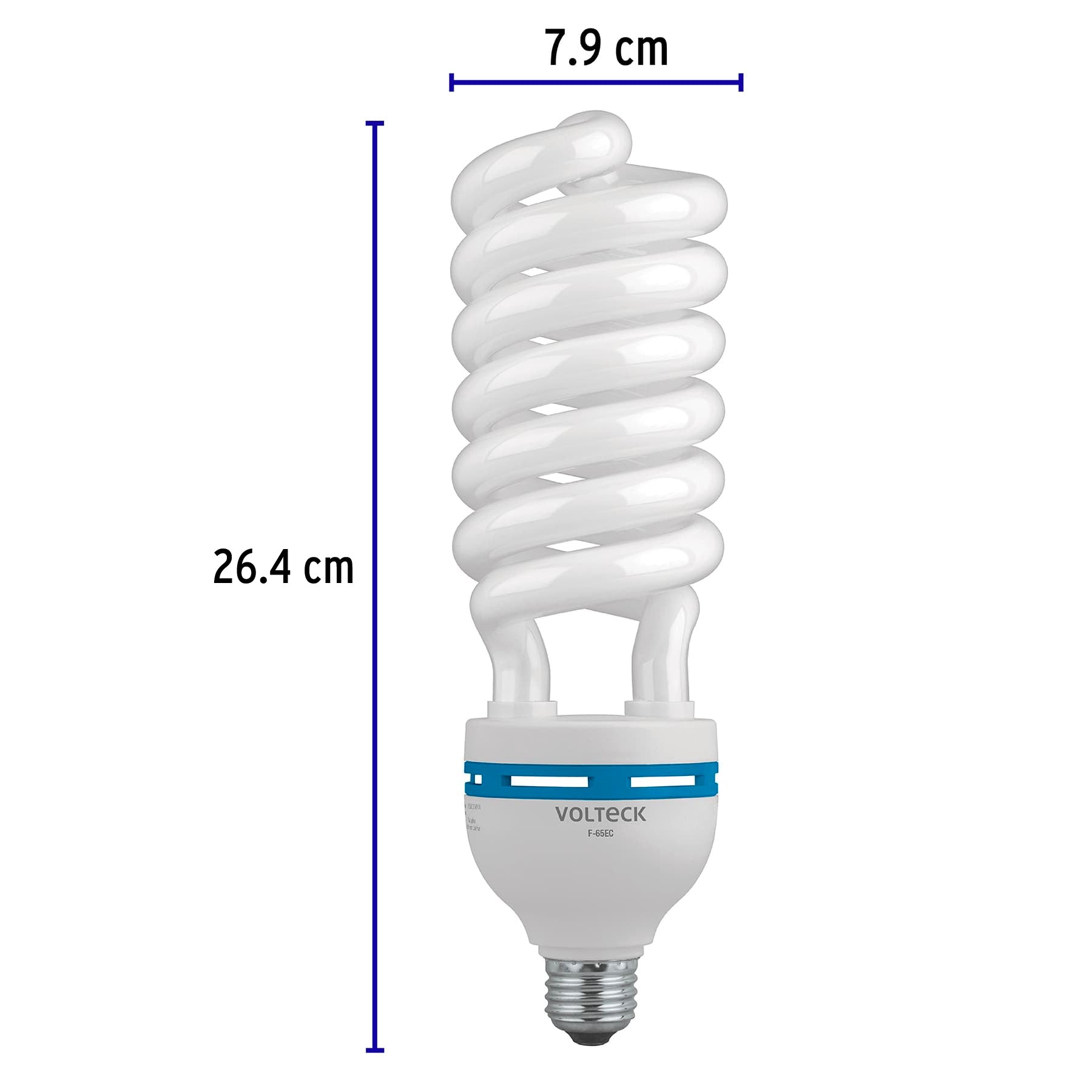 Lámpara espiral T5 65 W alta potencia luz de día, caja, 48217