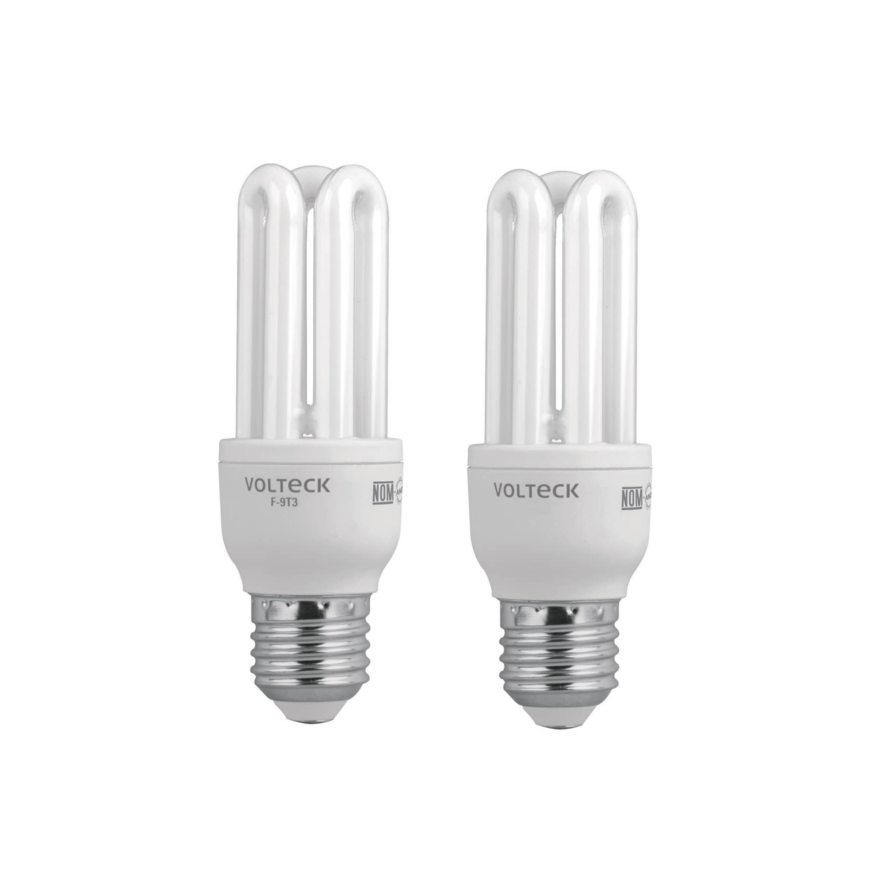 Lámpara triple T3 9 W luz de día en blíster, Volteck, 46843