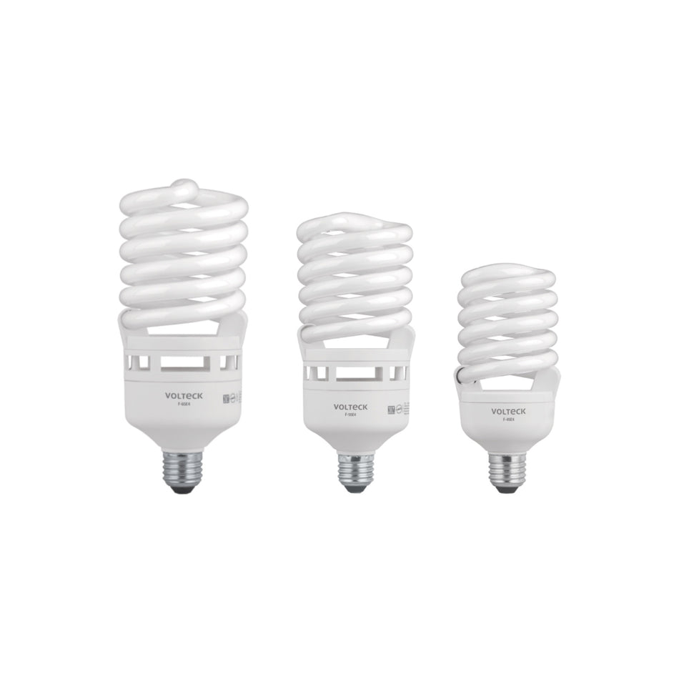Lámpara espiral T4 45 W alta potencia luz de día, caja Caja con 4, 46828