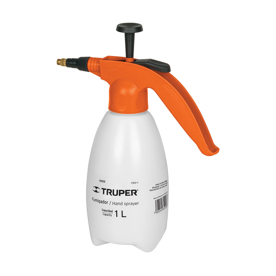 Fumigador de 1 litro doméstico, Truper Caja con 8, 10929