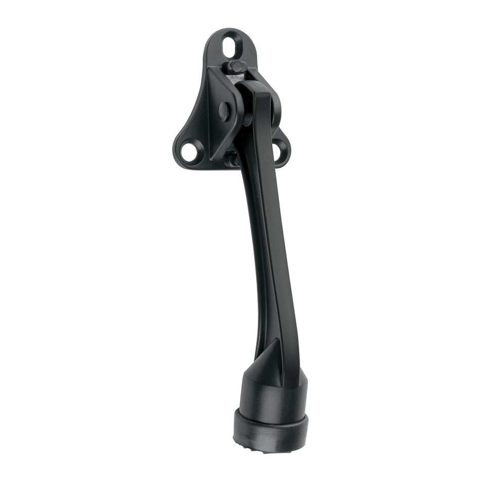  Fijapuerta metálico, acabado negro, HERMEX Caja con 6, 45679