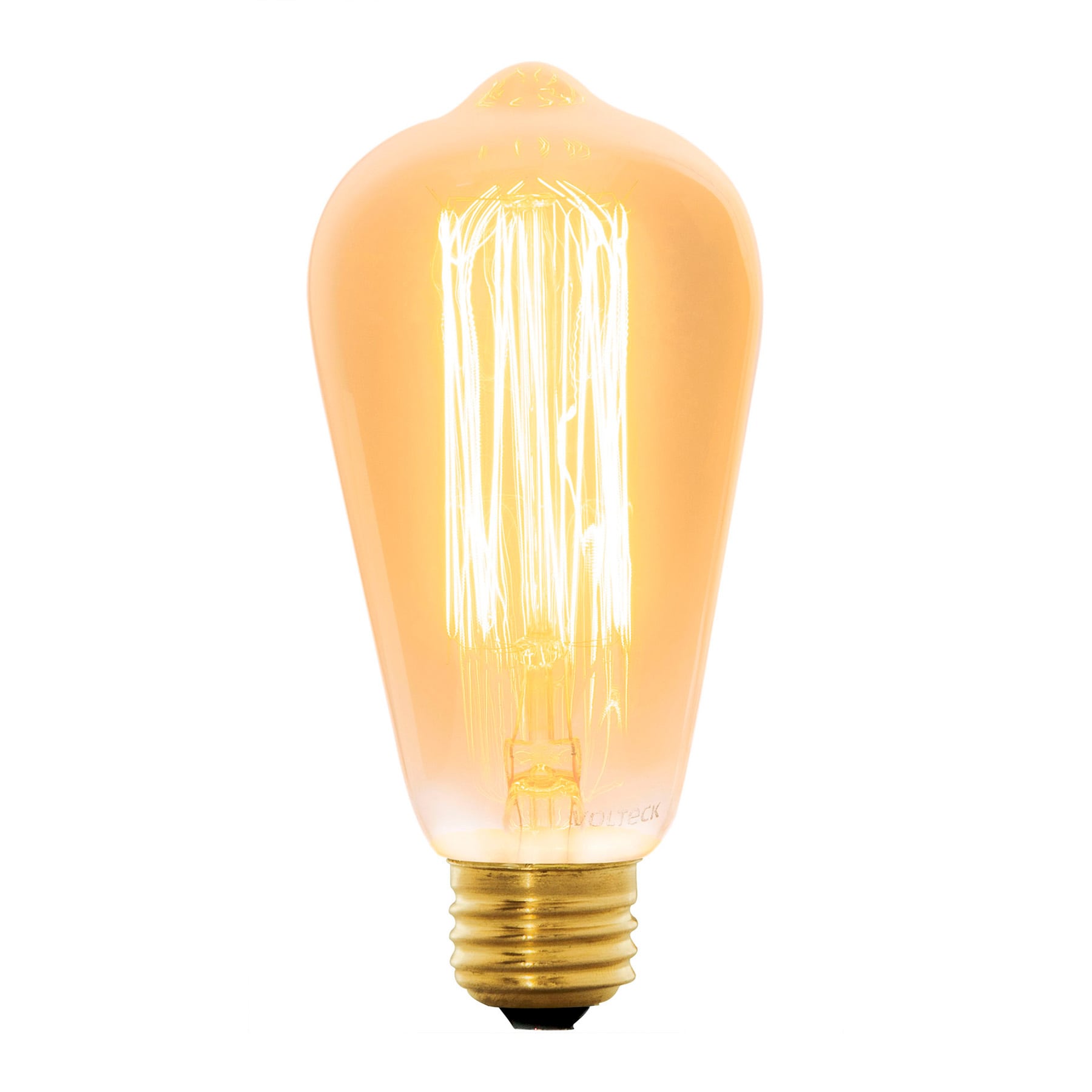 Lámpara incandescente vintage 40 W tipo Edison, Volteck, 47104