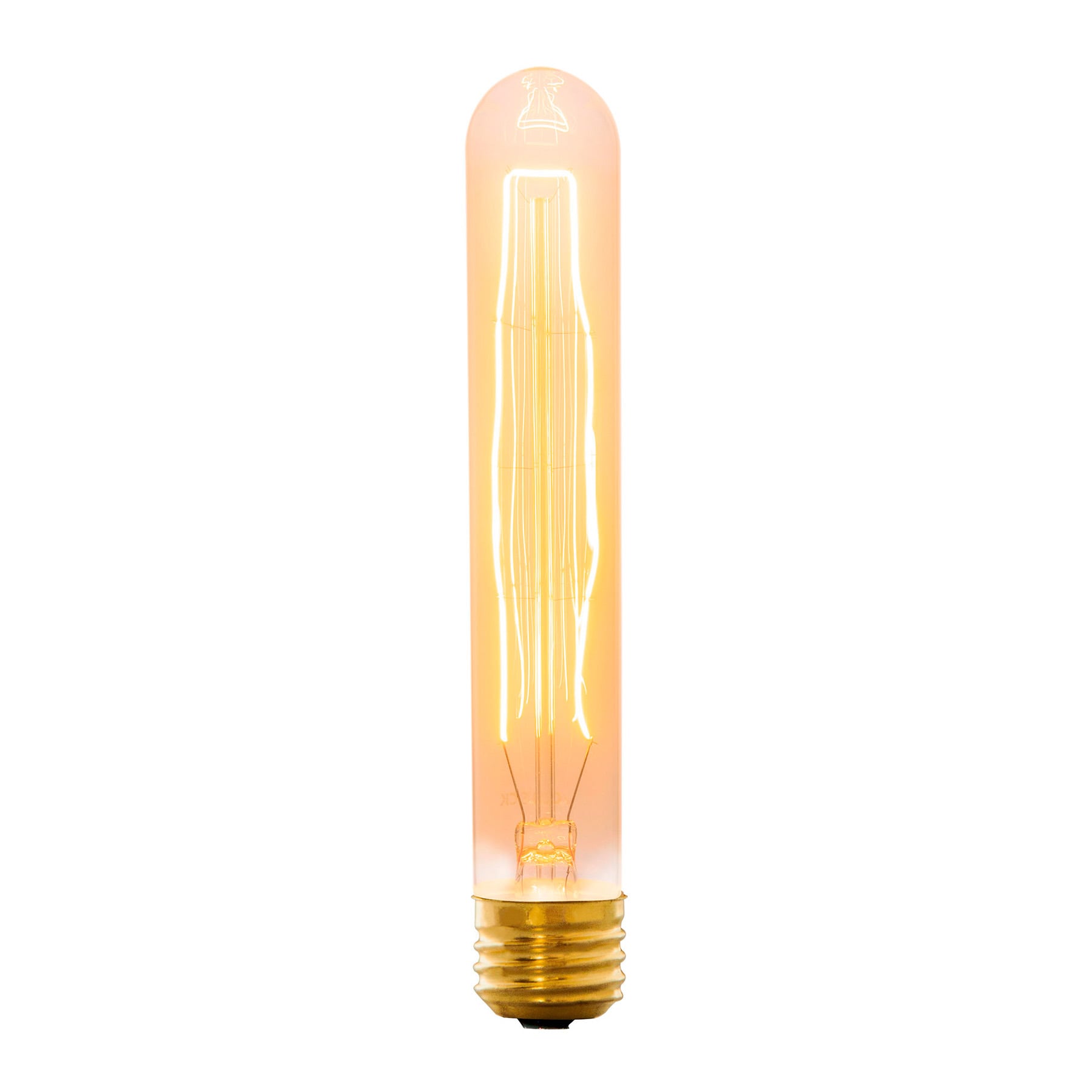 Lámpara incandescente vintage 40 W tipo probeta, Volteck, 47106