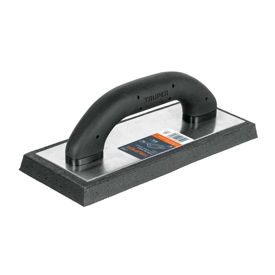 Flota de hule 9 1/2', esp. 5/8', acabado fino, Comfort Grip Caja con 6, 103653