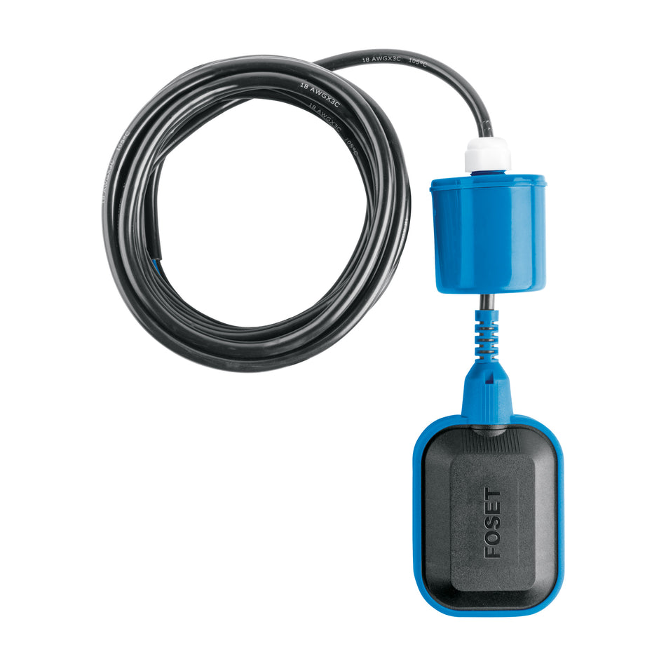 Flotador eléctrico con cable de 6 m, Foset Caja con 2, 49760
