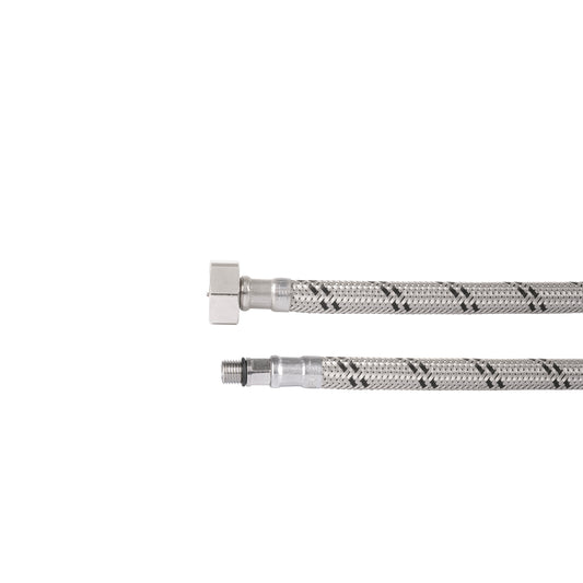 Manguera para monomando, acero inox, 1/2' x 3/8' UNF, 55cm Caja con 6, 49202