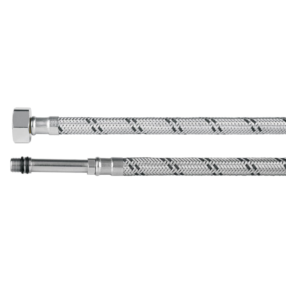 Manguera para monomando, acero inox, 1/2'x M10, 55 cm Caja con 6, 48969
