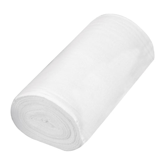 Rollo de 50 m de franela blanca de algodón, Klintek, 57004