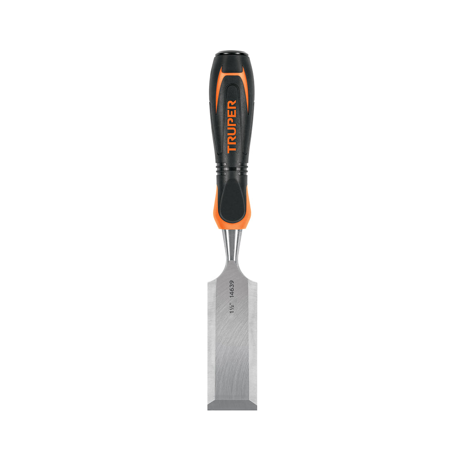 Formón 1-1/2' mango Comfort Grip, Truper Caja con 3, 14639