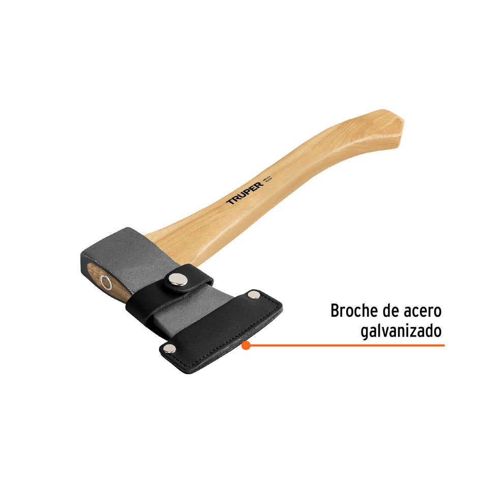 Funda de cuero para hacha cazadora, Truper Caja con 6, 101956