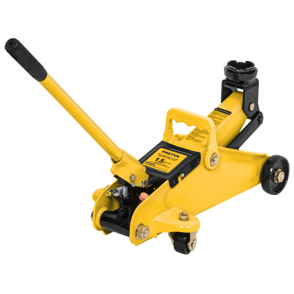Gato hidráulico de patín 1.5t, 32 movimientos, Pretul, 22070