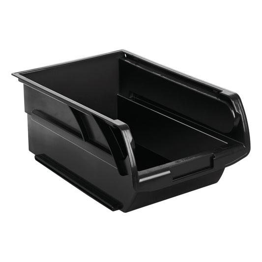 Gaveta apilable #2.5 de plástico, 21 x 14 x 9.5 cm, TRUPER Caja con 6, 102436