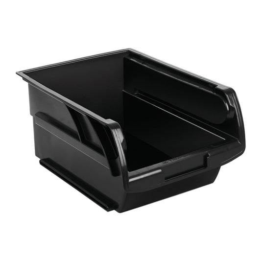 Gaveta apilable #3.5 de plástico, 29 x 19 x 13 cm, TRUPER Caja con 6, 102437