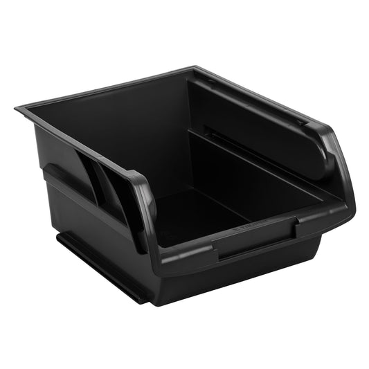 Gaveta apilable #3 de plástico, 25 x 17 x 11 cm, TRUPER Caja con 6, 10890