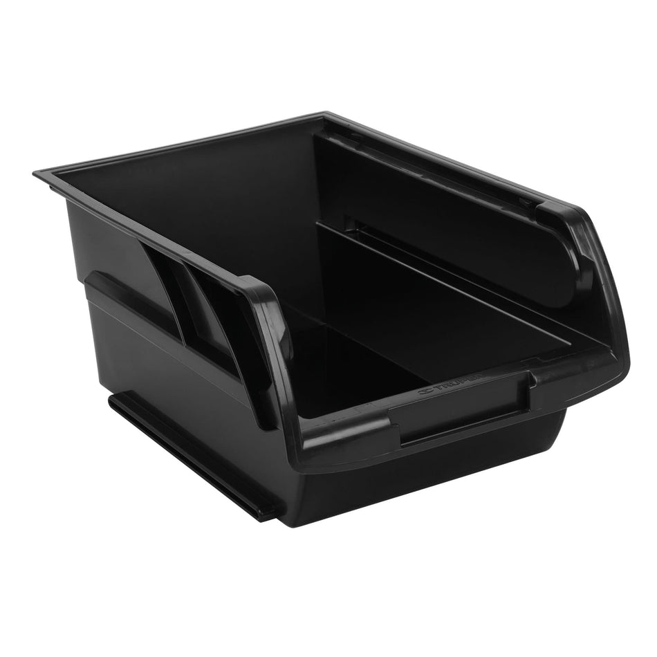 Gaveta apilable #4 de plástico, 34 x 21 x 15 cm, TRUPER Caja con 6, 10891