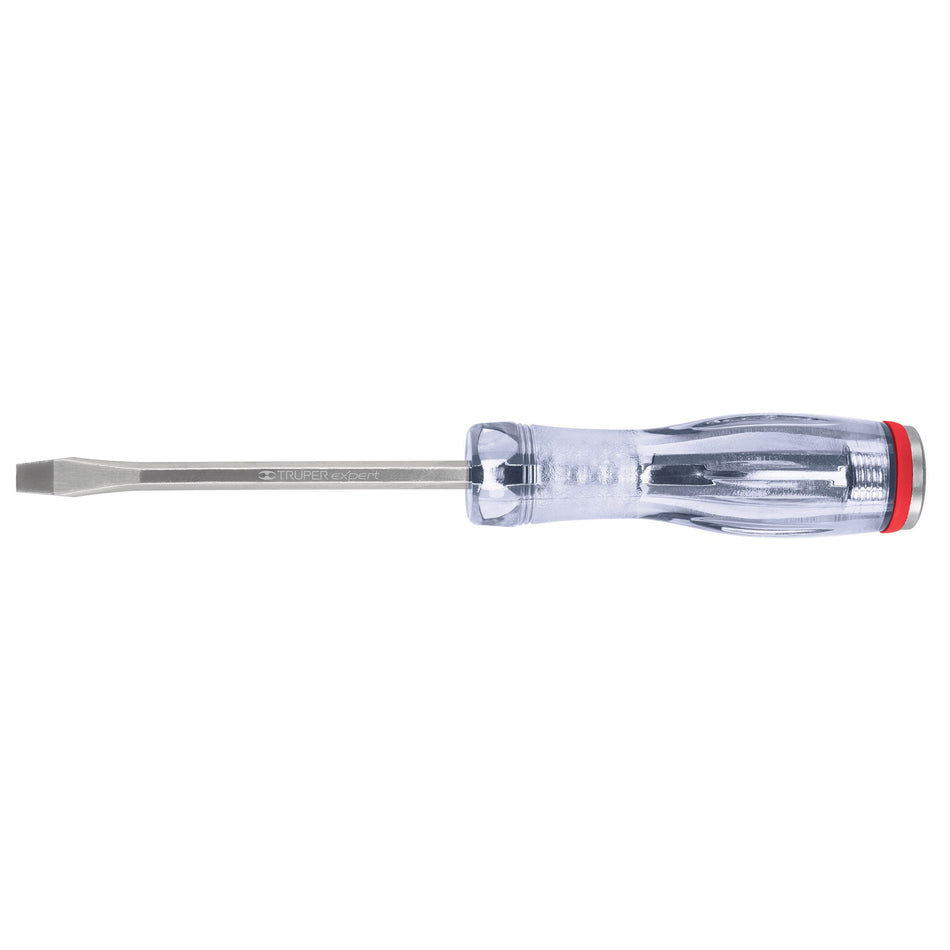 Desarmador plano de golpe 1/4' x 4', Truper Expert Caja con 6, 14158