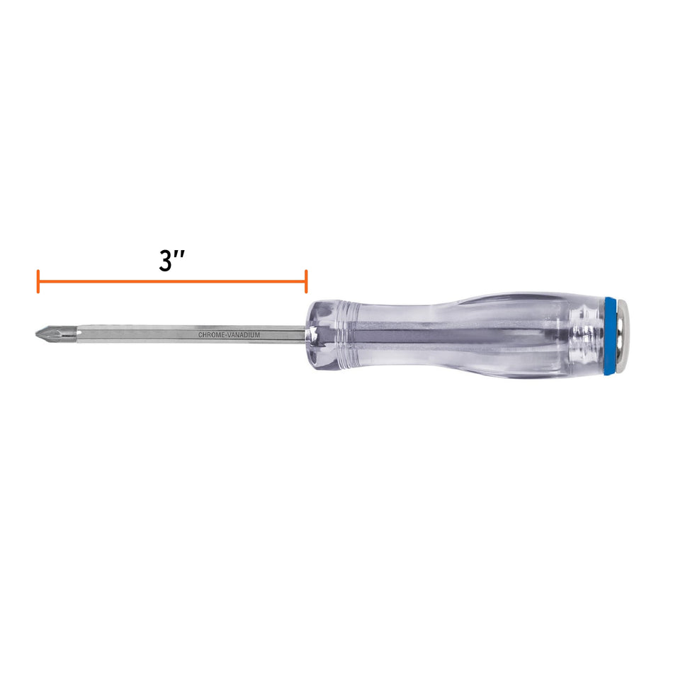 Desarmador de cruz de golpe 3/16' x 3', Truper Expert Caja con 6, 14143