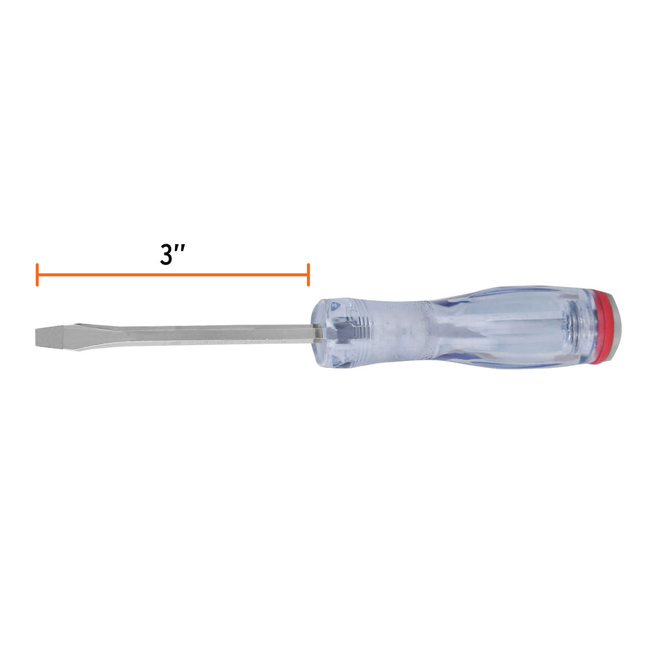 Desarmador plano de golpe 3/16' x 3', Truper Expert Caja con 6, 14155
