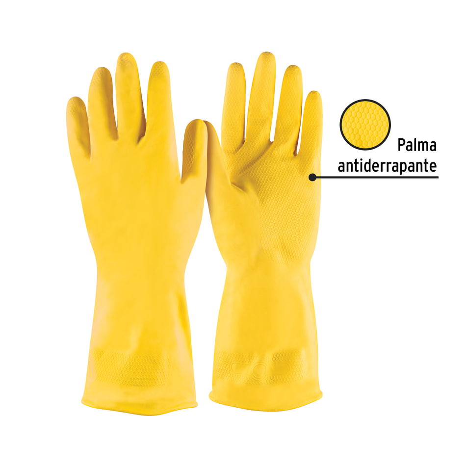 Guantes de látex para limpieza, G, PRETUL Caja con 12, 23261