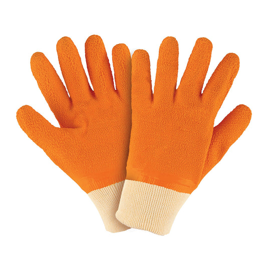 Guantes de algodón recubiertos de latex, unitalla, TRUPER Caja con 6, 14248