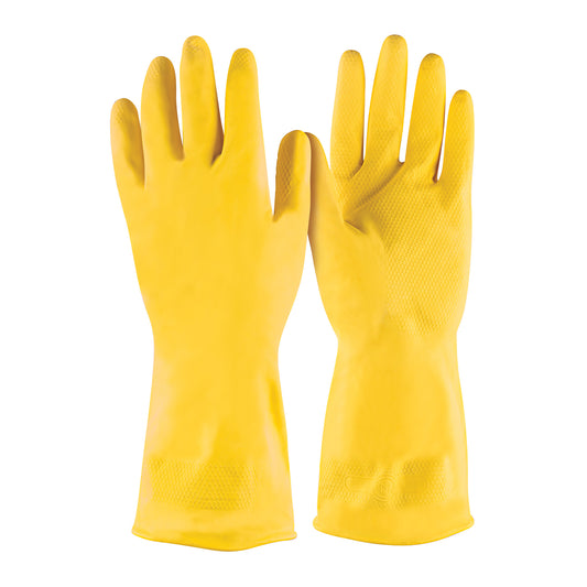Guantes de látex para limpieza, CH, PRETUL Caja con 12, 23263