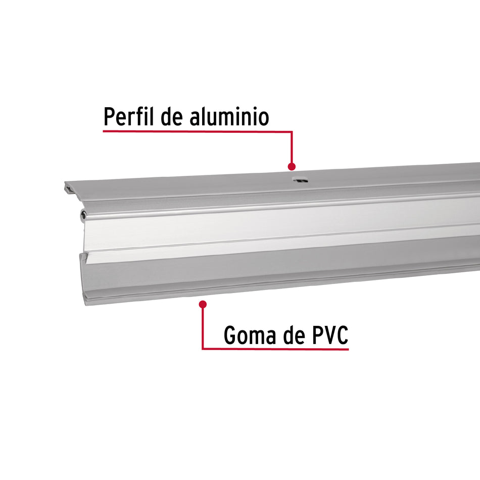 Guardapolvo automático 100 cm aluminio, Hermex Caja con 6, 49884