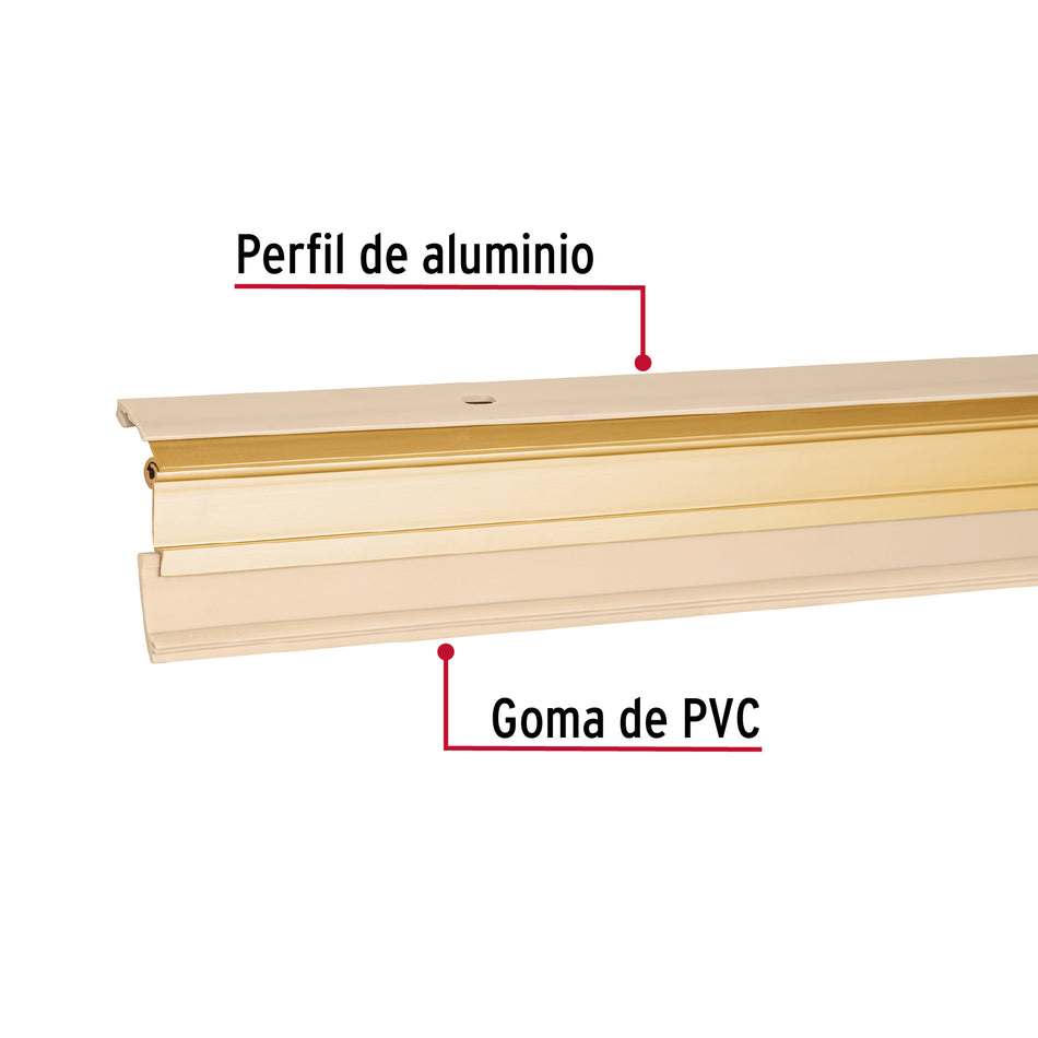 Guardapolvo automático 100 cm dorado, Hermex Caja con 6, 49882