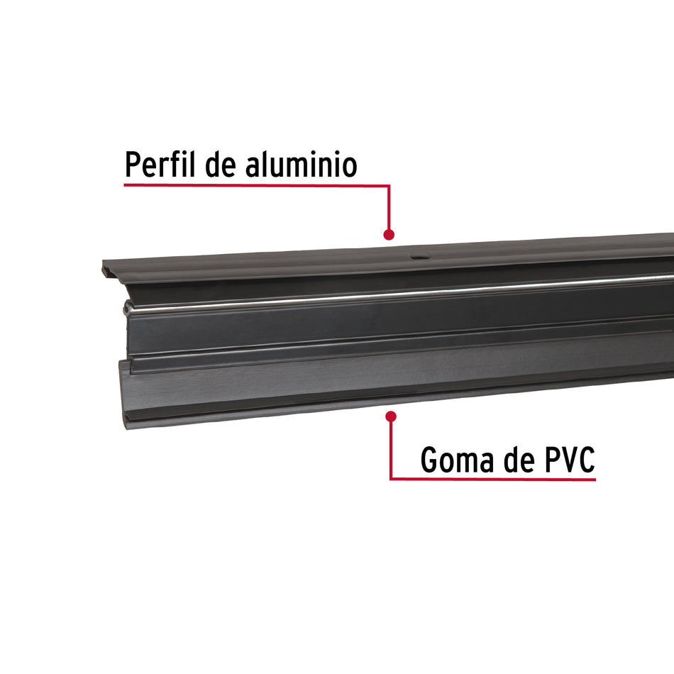 Guardapolvo automático 100 cm negro, Hermex Caja con 6, 49894
