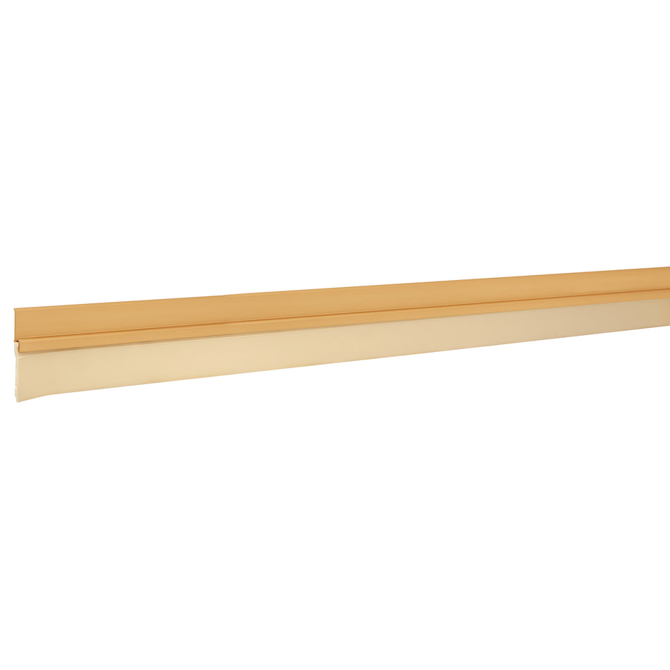Guardapolvo fijo de 120 cm, dorado, Hermex Caja con 5, 43036