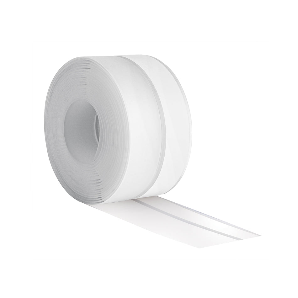 Cinta guardapolvo 3 m x 35 mm, transparente, Hermex Caja con 6, 48466