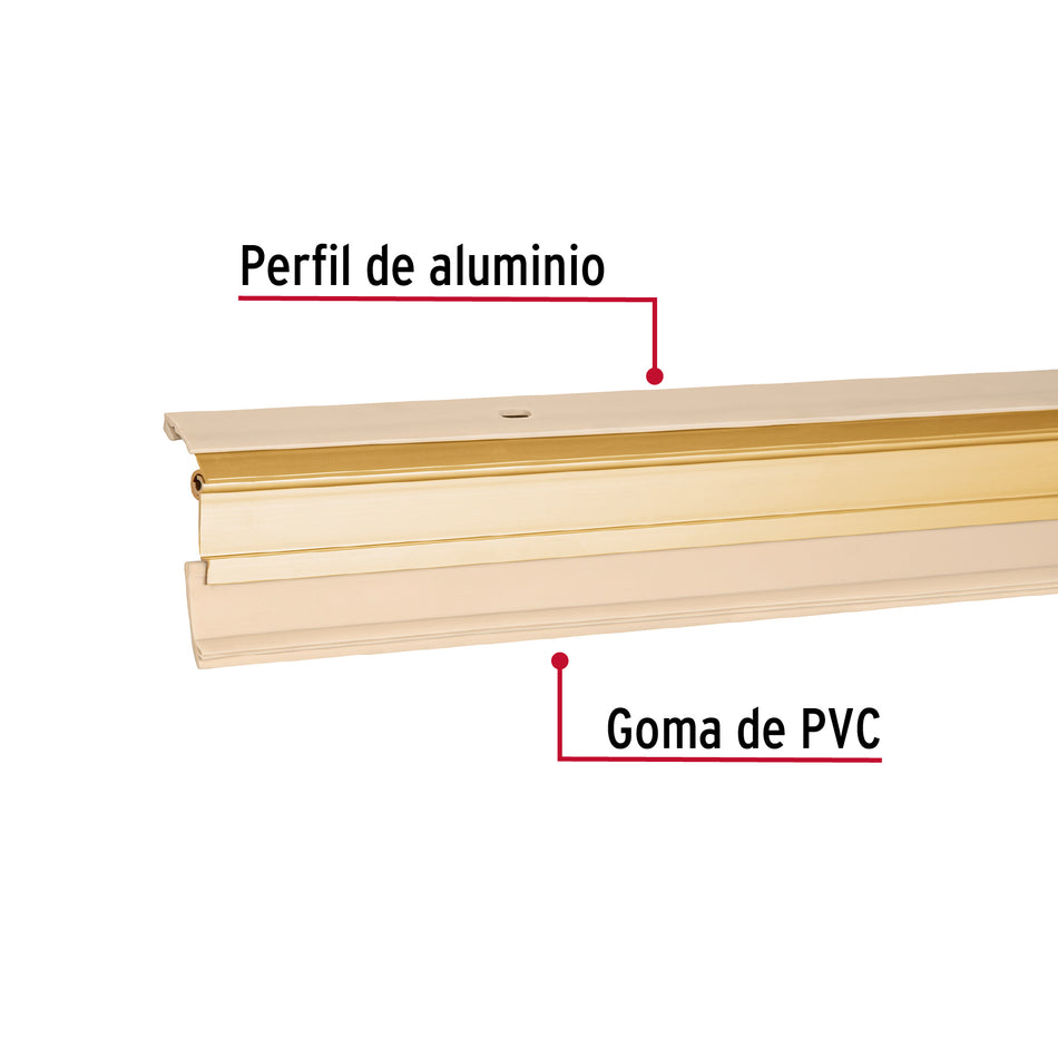 Guardapolvo automático 90 cm dorado, Hermex Caja con 6, 49878
