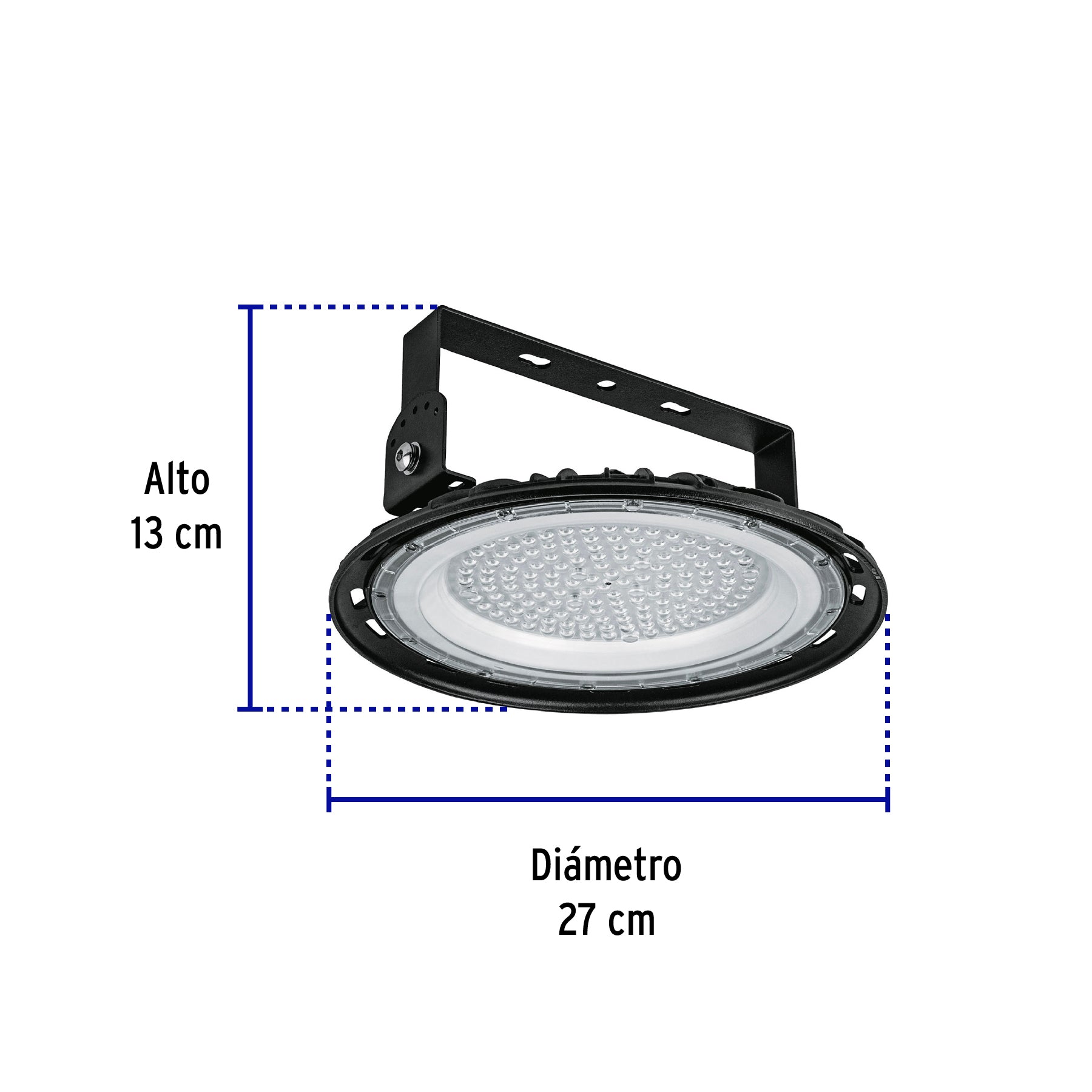 Luminario de LED 100 W High Bay, Volteck, 46792