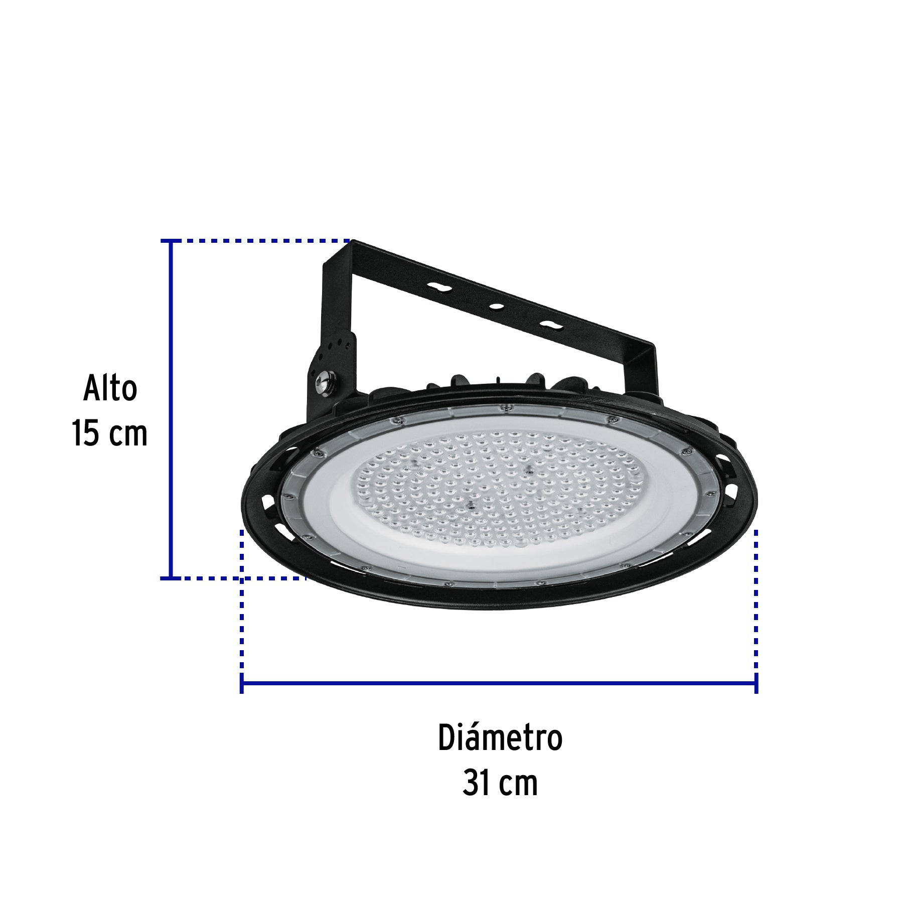 Luminario de LED 150 W High Bay, Volteck, 46793