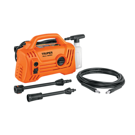 Hidrolavadora eléctrica compacta 1600 PSI, Truper, 102795