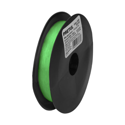 Carrete con 100 m de hilo para pesca verde calibre 0.30 mm Caja con 10, 22058