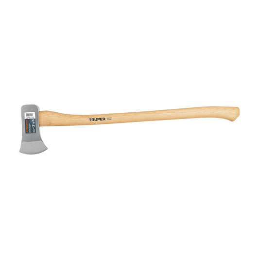 Hacha Michigan 3-1/2 lb, mango de hickory 34', Truper Caja con 2, 14958