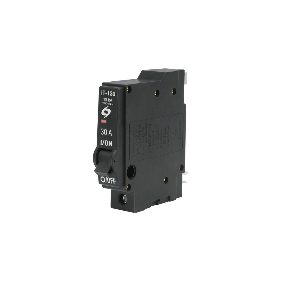 Interruptor de 1 polo 30A, enchufable, VOLTECK Caja con 10, 46702