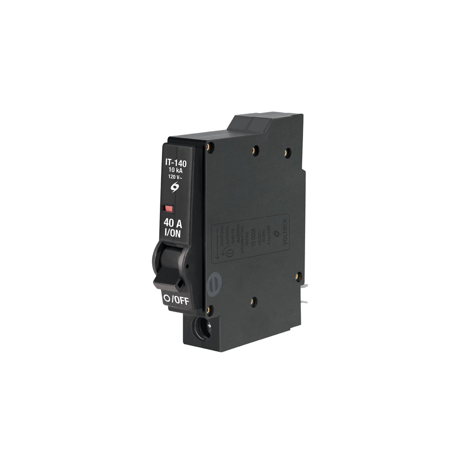 Interruptor de 1 polo 40A, enchufable, VOLTECK Caja con 5, 47509